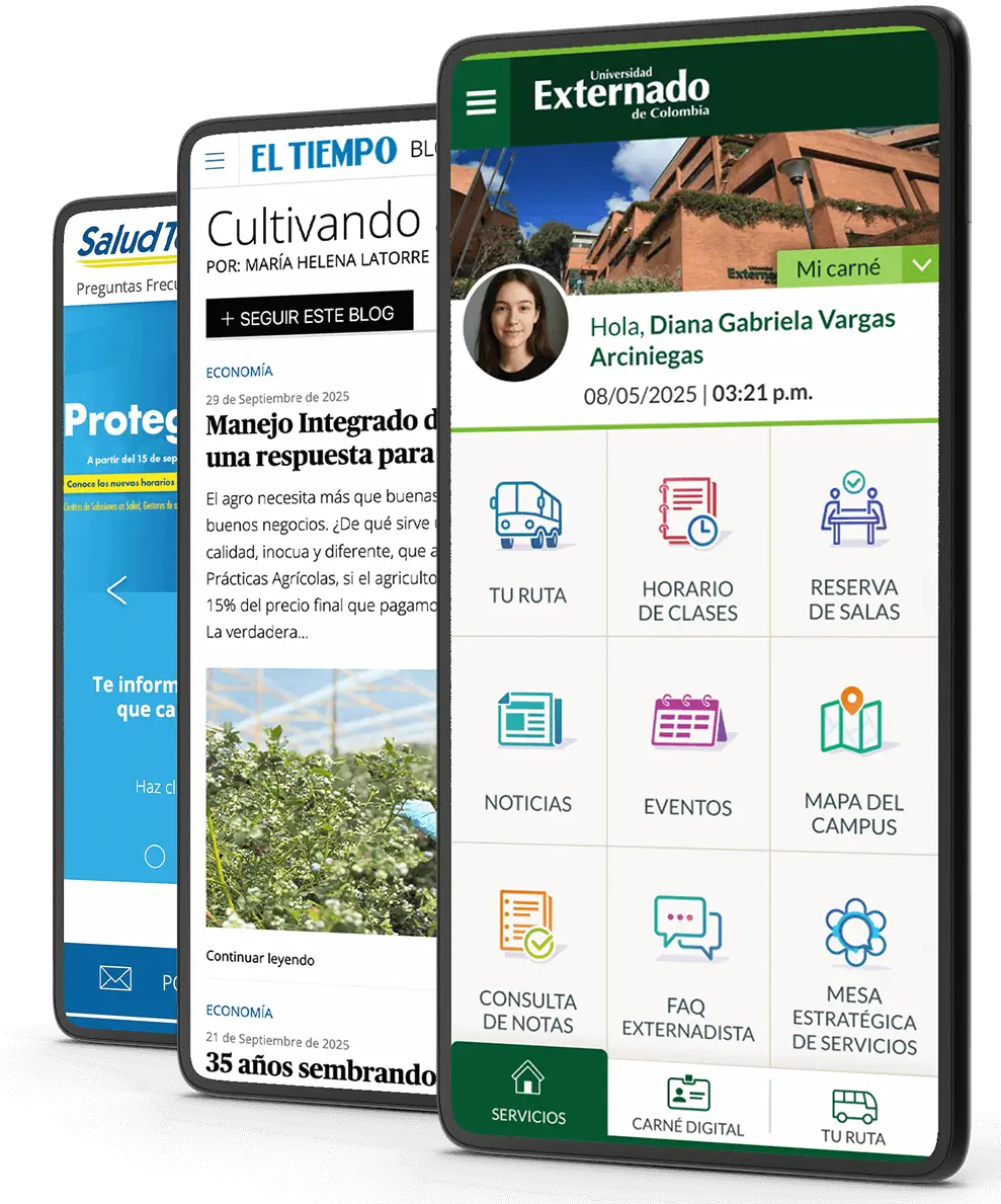 Desarrollo apps y sitios web