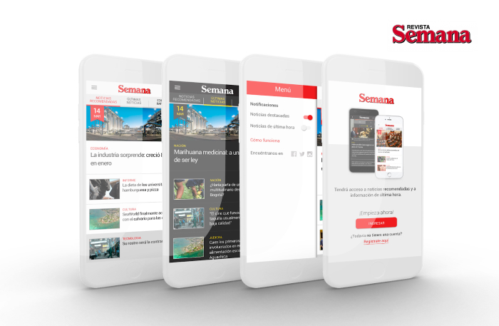App móvil SEMANA