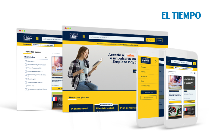 EL TIEMPO Cursos — E-commerce y e-learning