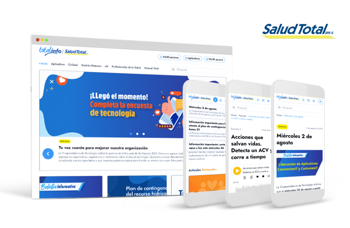 Total Info — Intranet Salud Total